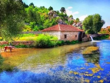 5500M2 Grundstück Zum Verkauf Dorfhaus Im Zentrum Von Marmaris, Am Meer Im Hafen