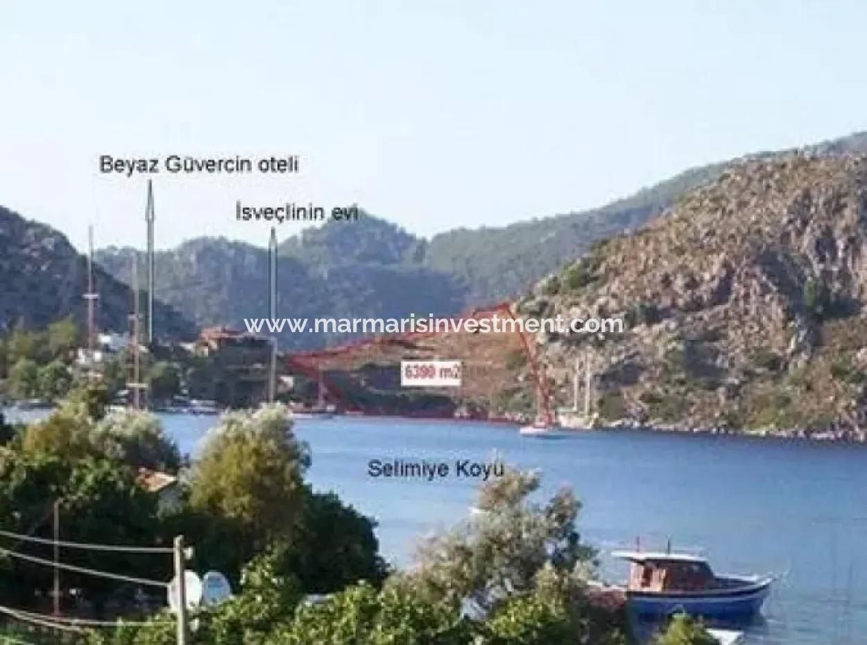 5500M2 Land For Sale In Selimiye Village By The Sea Is Our Hotel.