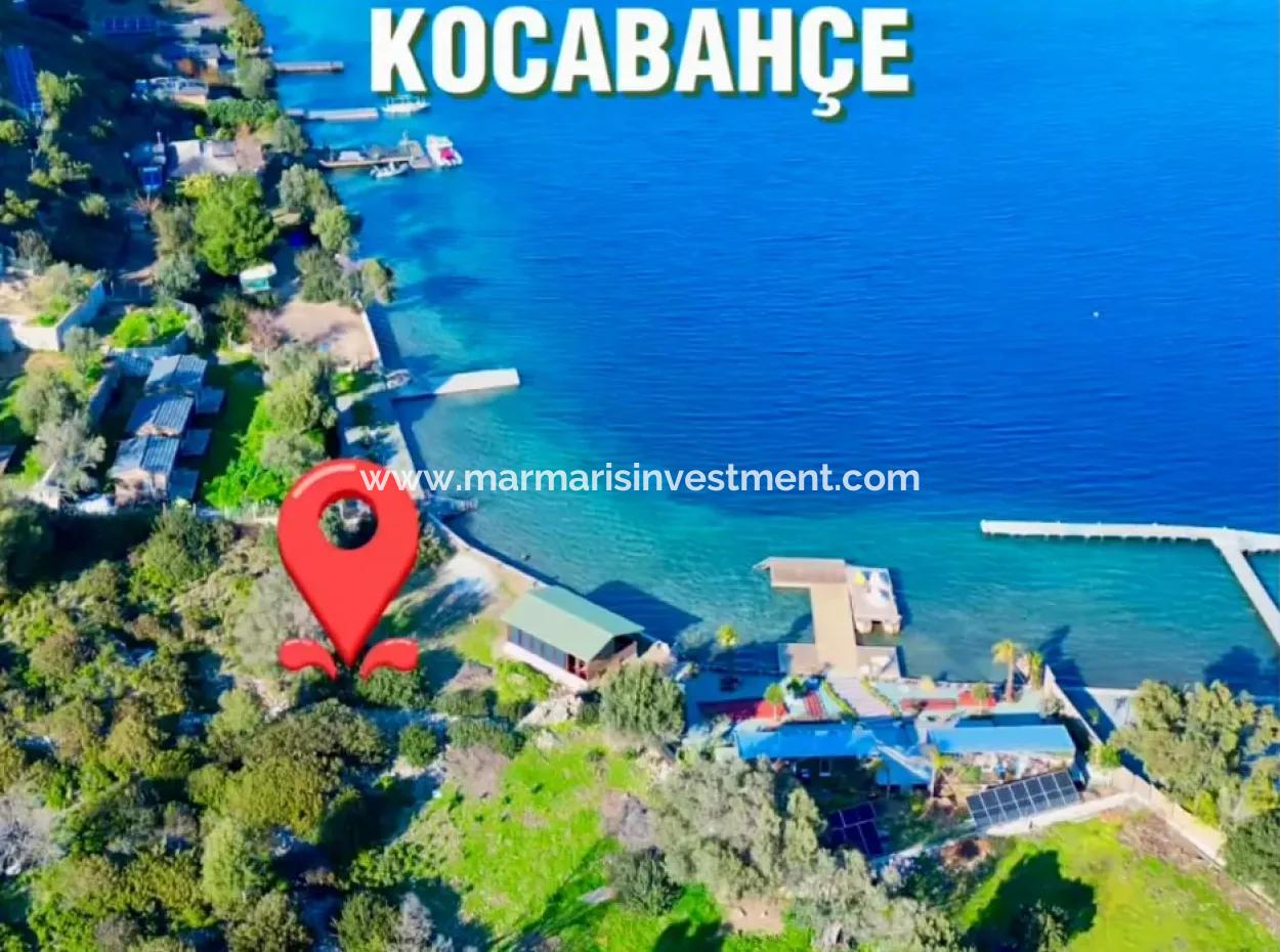 Seaside 500M2 Investment Land For Sale In Bozburun Neighborhood Of Marmaris District