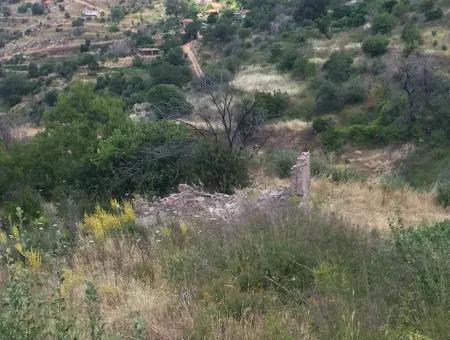 Akbuk, Mugla Province, County And Neighborhood Of The House In A Plot Of 3500 M2 In Zeytinkoy 2 Current Land Plot For Sale