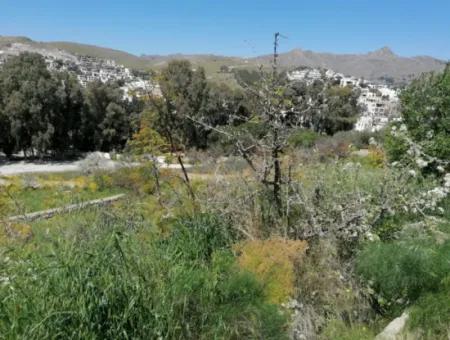 Land For Sale With 4000M2 Tourism Development By The Sea In Bodrum Akyarlar