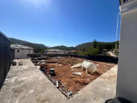 3 Rooms 3 Bathrooms 160M2 Forest View Villa For Sale In Marmaris Çetibeli Mahallesi 400M2 Plot With Full Detached Swimming Pool