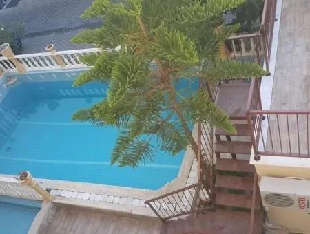 Furnished Apartment With Swimming Pool For Daily Rent In Marmaris Center