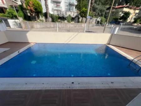 New Building With Detached Swimming Pool Close To The Sea In Icmeler Neighborhood Of Marmaris District 3 Rooms 1 Living Room 3 Bathrooms 200M2 Ultra Luxury Villa For Sale On A Plot Of 350M2