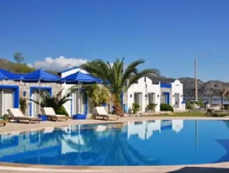 At A Distance Of 40 Km From Marmaris 30 Room Boutique Hotel By The Sea For Sale