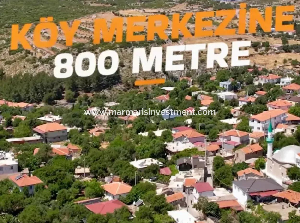 Marmaris Taşlıca Mahallesinde  783M2 Acil Satılık Arazi